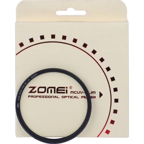ZOMEI HD 40.5/49/52/55/58/62/67/72/77/82MM Ultra Slim 18 Layers Multi-Coated Pro MCUV Filter lens Protector