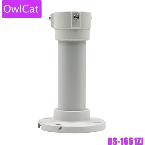 Security Surveillance Camera Ceiling Mount Bracket for HIKVision CCTV PTZ Camera Aluminum Alloy Liftting Bracket White DS-1661ZJ