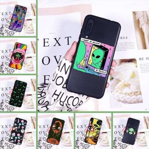 For Xiaomi Mi A3 8 PRO Case Silicone UFO Cartoon Alien Star Cool Fashion Soft Back Cover For Xiaomi Mi 9 SE 9T PRO Phone Case