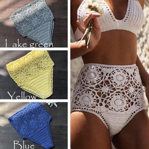 Crochet bikini High Swimwear