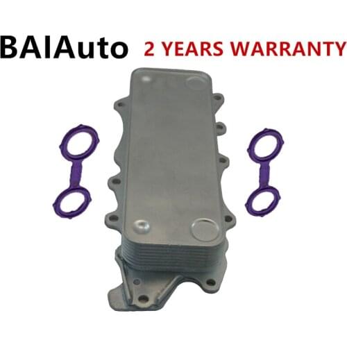 For Mercedes Benz E320 W164 W211 W251 6421800165 6421880001 Engine Oil Cooler Coolant System Aluminum Material