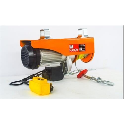 Mini Electric Hoist with Remote Control 220V Household Crane, Small Lifting Hoist, Decoration Hoist Crane Free Shipping