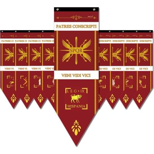 Roman Legionary Flag SPQR Rome Empire Legions War Banners House Room Decor Home Yard Garden Decoration Flags S2-2 Barbarians War