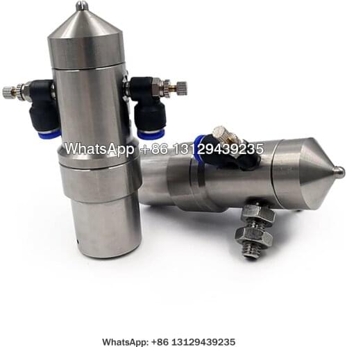 Hyperfine Spray Air Atomizing Nozzle,Anti-leaking Stainless Steel 316 Micro Fog Atomizing Nozzle,Drip-proof Mist Nozzle