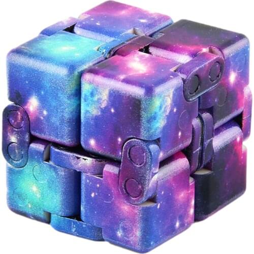 Exquisite Infinty Puzzle Cube Toy Educational Fidget Game Toy Childrens Adult Decompression Toy Infinite Cube Puzzle Box Gift