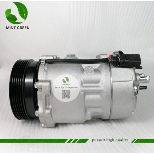 AC Compressor air pump SD7V16 for Volkswagen Polo Golf Bora New Beetle Seat Audi TT A3 1997 - 2001 1J0820803L 1J0820805