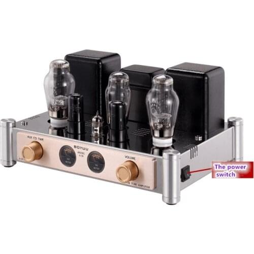 Boyuu A50 300B Tube Amplifier HIFI Amplifier Class 300B Single-Ended Integrated Amplifier Amplifier Upgraded Version Fever Amp