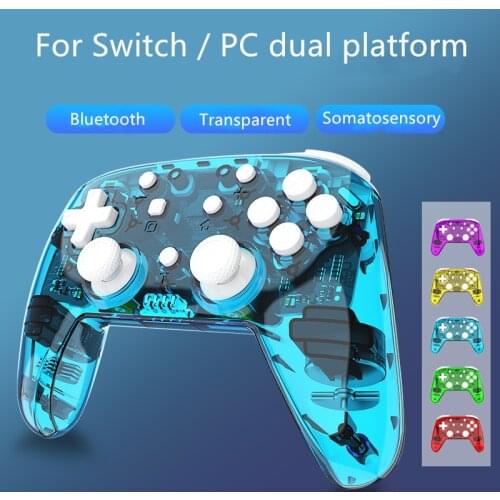Coolbaby Hot Selling Wireless Game controller For Nintendo Switch Dual Shock Joystick Support PC Bluetooth Gamepad Controller