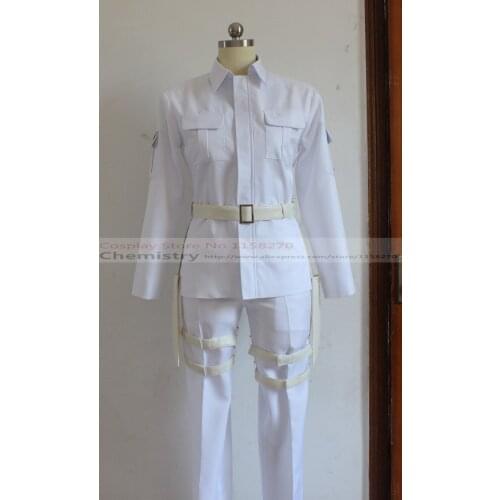 Cells at Work Neutrophil White Blood Cell Cosplay Costume Clothes with hat