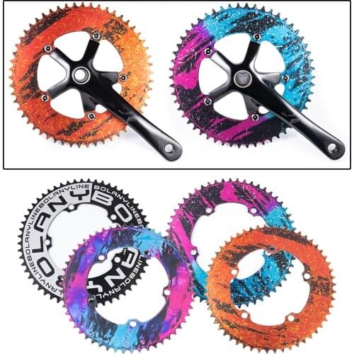 Folding Bike Chainring Bicycle 54T/56T BCD130 Chain Ring Chain Wheel Parts