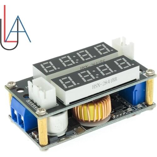 XL4015 5A Adjustable Power CC/CV Step-down Charge Module LED Driver Voltmeter Ammeter Constant current constant voltage
