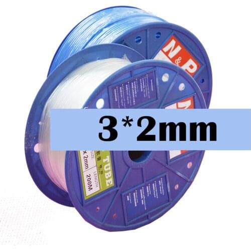 10 meters 3*2mm dental chair spare parts PU tube dental air water pipe