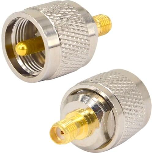 10 pieces/lot) UHF Male PL259 Plug to SMA Female Jack straight RF connector Adapter