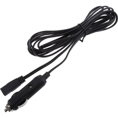 3m Car Fridge Power Adapter Extension Cable Car Lighter Socket to 2Pins Plug for Car Cooler Box Fridge