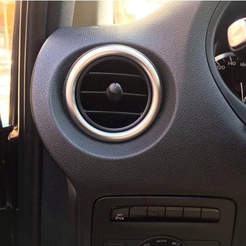 For Mercedes-Benz Vito W447 2014-2019 accessories ABS Matte Interior Side Air Condition Vent Outlet Cover Trim Car Styling
