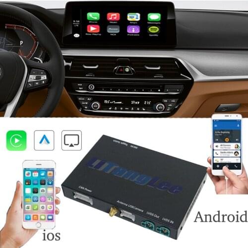 Car Camera Carplay Decoder Adapter For BMW 5 G30 NBT EVO 2016~2020 Mirror Link Display Android Auto Play 360 BirdView