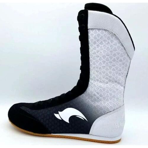 Men Women boxing shoes Boxing boots gear Sneakers weightlifting boots powerlifting Training fighting sport shoes size 36-46