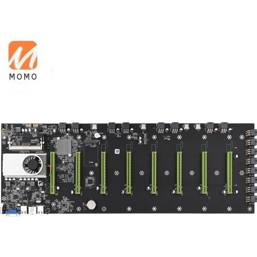 Fast delivery 8 GPU Miner Mining Motherboard hm65 ETH DDR3 Motherboard Mining