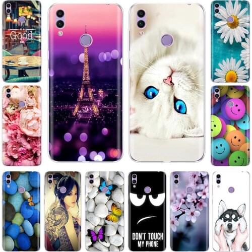 Case for huawei honor 8C Case 6.26'' inch Silicon Soft TPU Back Cover for huawei honor 8c Protect Phone cases shell Coque bags