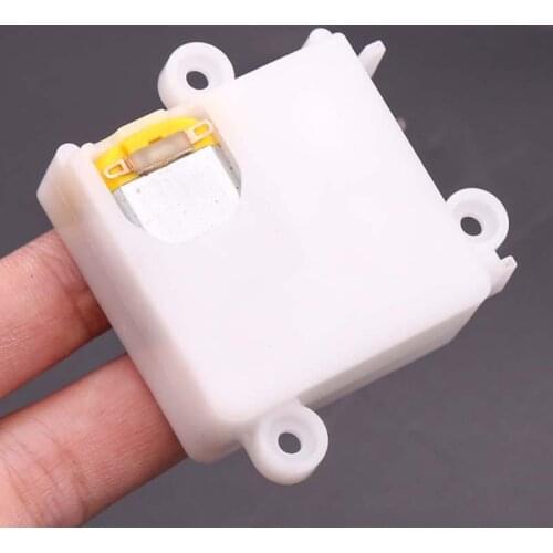 DC 3V-5V Slow Speed Turbo Worm Gearbox Gear Motor Speed Reducer Motor Plastic Gear Toy Movement Accessories Motor Hobby DIY