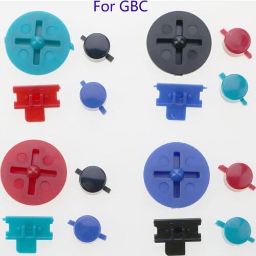 JCD 12 Set Uego De Botones De Repuesto Para Gameboy Classic, Para GB, GBC,GBP, A, B, Botones D-Pad, Envío Directo