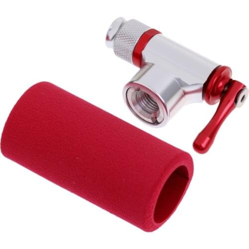 CO2 Motorcycle Tyre Inflator Bike Pump Schrader Presta Compatible