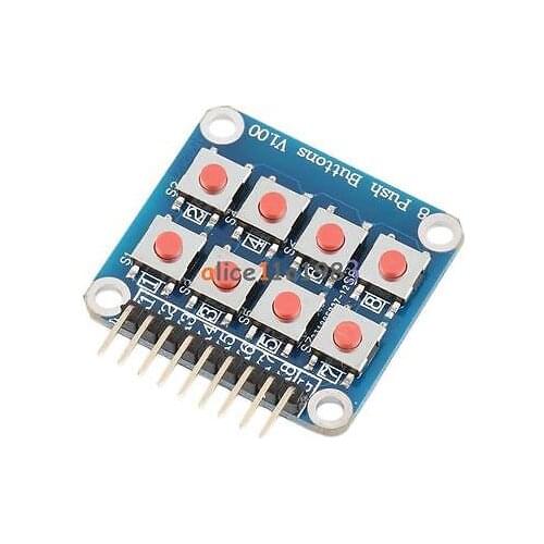 Matrix 8 Keypad Keyboard Board Module 8 Button Tactile Switch