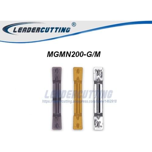 MGMN 200-G MGMN200-M NC3030 H01 NC3020 PC9030 PC215K*10pcs Grooving carbide inserts for MGEHR/MGIVR,2.0mm Grooving cutting blade