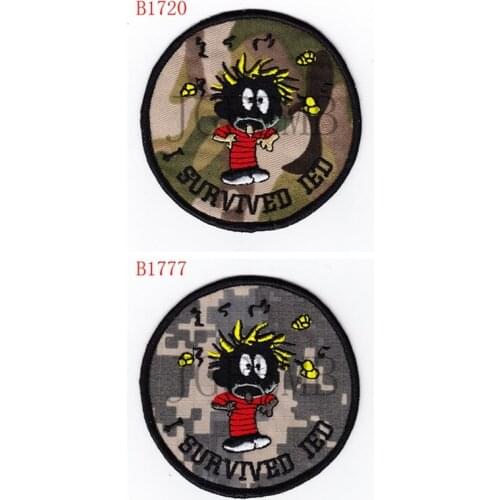 NEW U.S.NAVY EOD I survivde IDE Morale tactics Military Embroidery patch