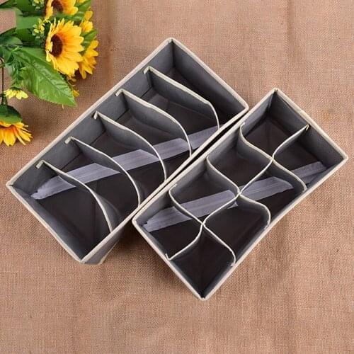 Underwear Divider Closet Organizer Bra Socks Container Socks Container Storage Boxes 4 Styles
