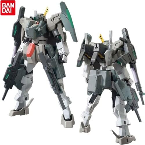 Original Bandai Gundam Anime Figure HG 1/144 GN-006/SA Cherudim Gundam SAGA Model Anime Action Figures Toys for Children