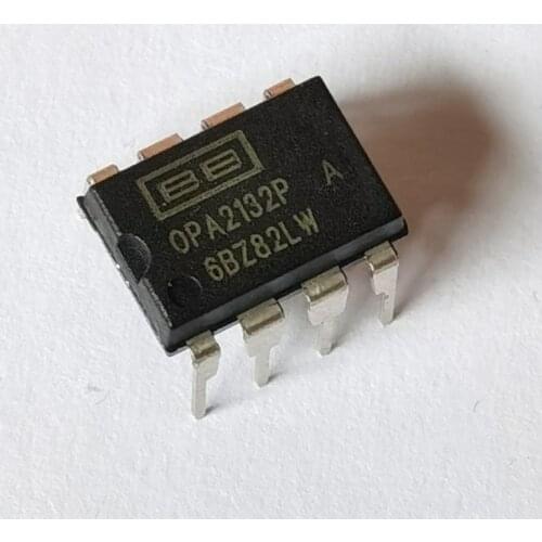 1 piece Original OPA2132P A Double op amp opa2132 for amplifier made in Malaysia
