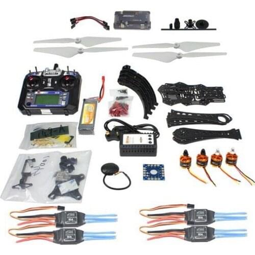 F14893-P Full Kit DIY RC Drone Quadrocopter X4M380L Frame Kit APM 2.8 Gimbal TX