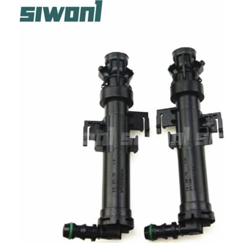 Left & Right Side Headlight Cleaning Washer Nozzle Pump For Audi Q5 2013 2014 2015 2016 8R0955101A 8R0955102A