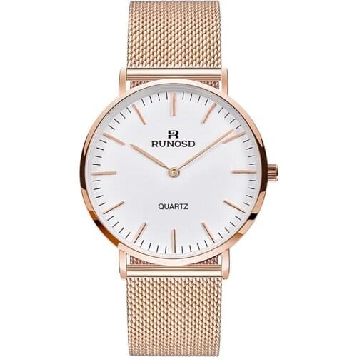 Runosd Mens Gold Watch