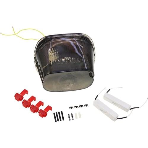 LED Brake Light Stop Taillight Turn Signal Tail Light For Harley Softail Dyna Sportster 883 1200 XL Touring Electra Road Glide