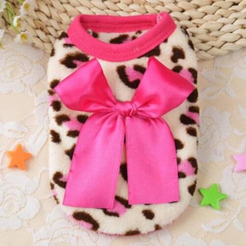 Warm Fleece Pet Dog Clothes Cute Printed Pet Coat Puppy Dogs Shirt Jacket French Bulldog Pullover Camouflage Dog Clothing