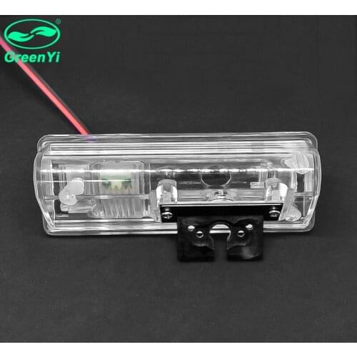 GreenYi Vehicle Rear View Camera Installation Bracket License Plate Lights for Lexus ES250 2013 Car