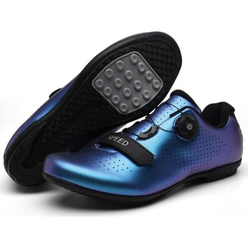 2020 MTB Cycling Shoes Professional Anti-Skid Outdoor Athletic Racing Bike Shoes Non-Locking Bicycle Shoes Cycling Sneakers Men