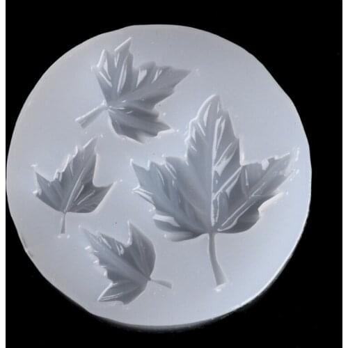 32CE Maple Leaf DIY Silicone Mold Craft Mould Resin Necklace Jewelry Pendant Making