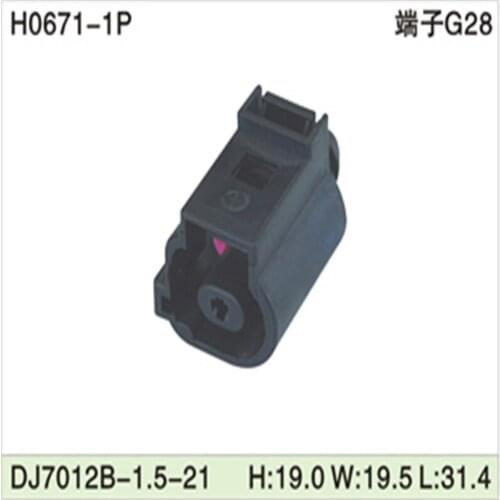 Free shipping 500pcs 1J0973701A/4212 For AMP TYCO 1.5mm Automotive connector 1 pin connector electrical terminal DJ7012B-1.5-21