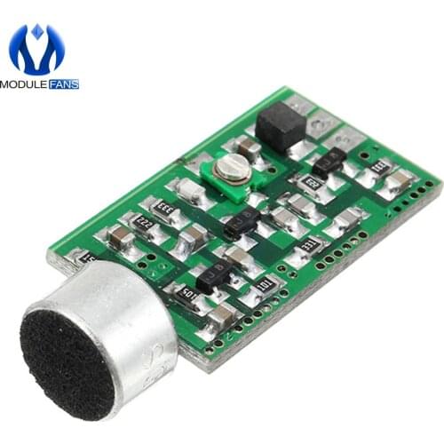 FM Transmitter Pickup Pick up Module Mini Wireless Microphone MIC Wireless Audio Transmitter FM Emission MIC Core Board V4.0