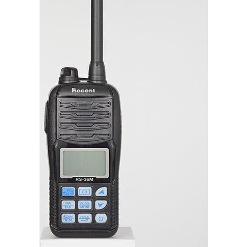 Manufactured China Professional Handheld VHF Marine Radio With Large LCD 3.7V Energy-saving Circuitry Intercom