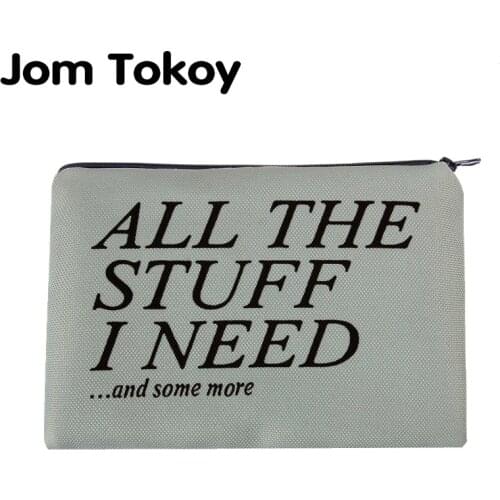 Jom Tokoy Cosmetic Bags