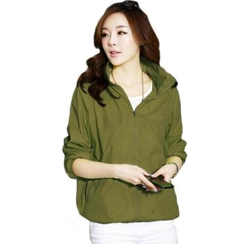 NaranjaSabor 2020 Summer Quick Dry Anti Uv Womens Jackets Waterproof Women Coat Ultra Light Breathable Women Clothing 15 Colors