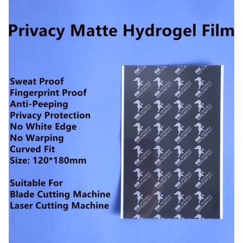 10-50pcs Privacy Matte Hydrogel Film Anti Glare Screen Protector For All Mobile Phone Universal TPU Peep-Proof For Blade Machine