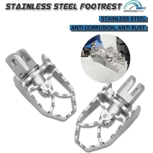 Motorcycle Wide Foot Pegs Pedals Rest Footpegs For SUZUKI V-Strom 650 DL250 DL650 DL1000 DL1050 GW250