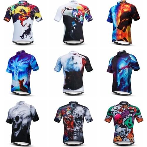 Men Cycling Short Sleeve Shirt Bike 3D Bicycle Clothes Clothing Summer Pro Tops Quick Dry Cycling Jerseys Ropa Ciclismo