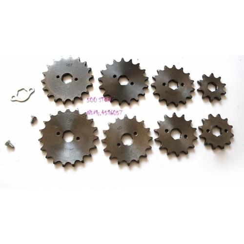 520 16T 17T 18T 19T 20T Tooth Front Engine Sprocket Universal Accessories fit Pit Bike ATV Motorcycle part