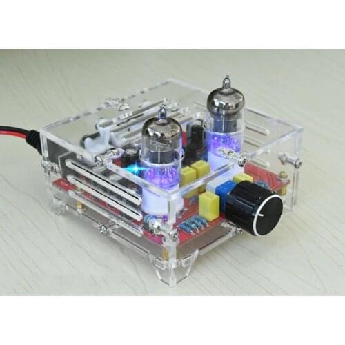 Preamp tube amplifier preamp Board bile buffer 6J1 MINI HIFI preamplifier Volume Control Tone Panel